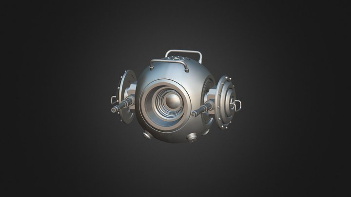 Spherical_Turret 3D Model