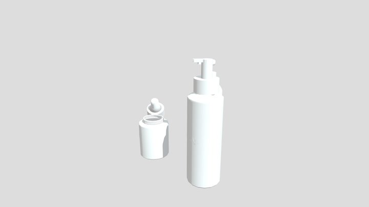 Skin Care 3D Model
