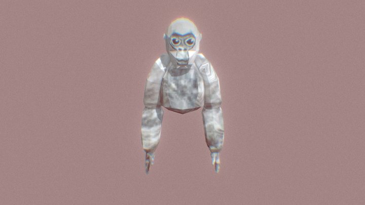 color-changing-monkey 3D Model