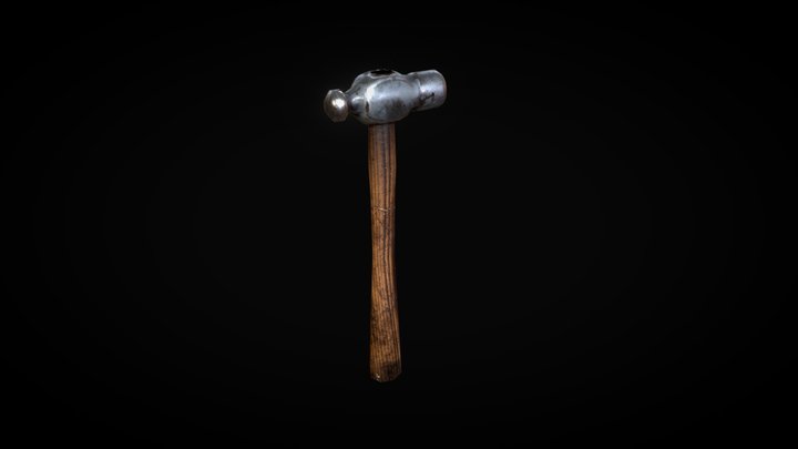 Vintage_Hammer 3D Model