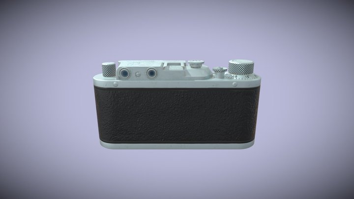 a 1948-1956 "Зоркий" camera 3D Model