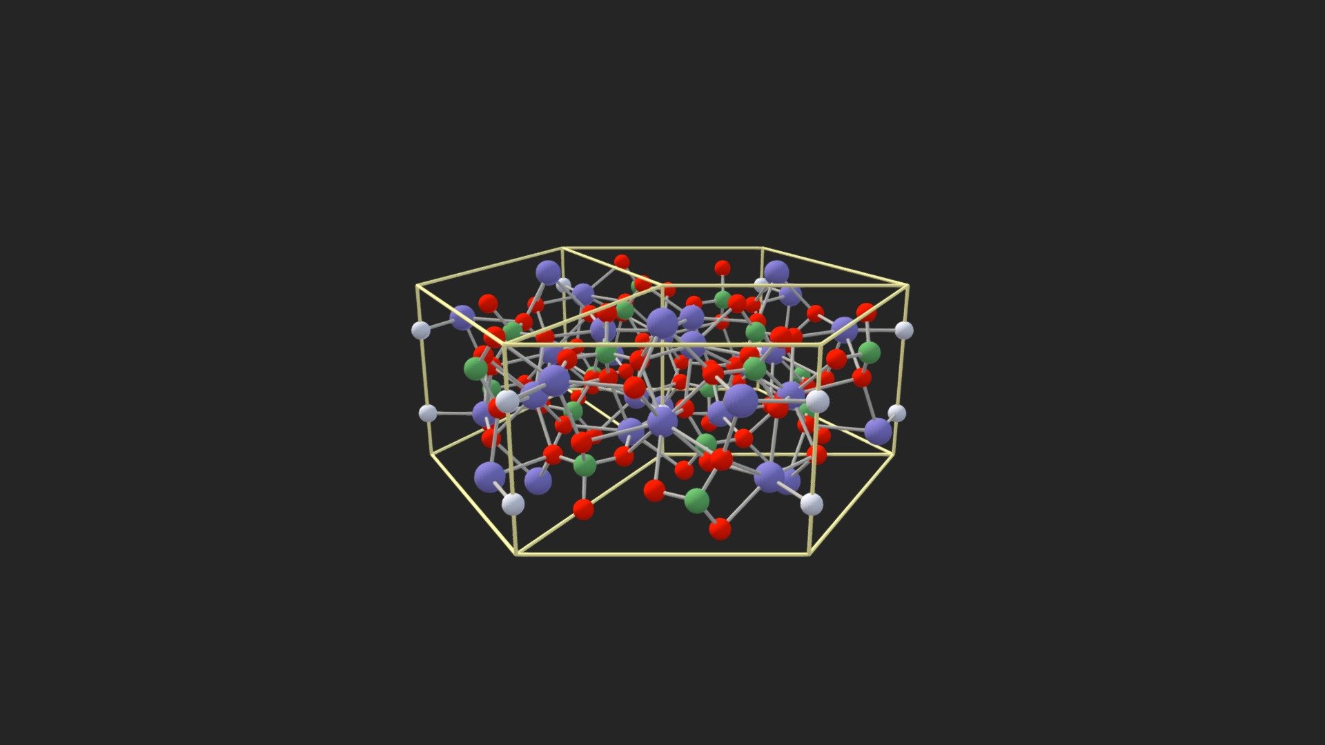 Apatite with unit cell - 3D model by Sagatov Nursultan (@sagatov_n ...