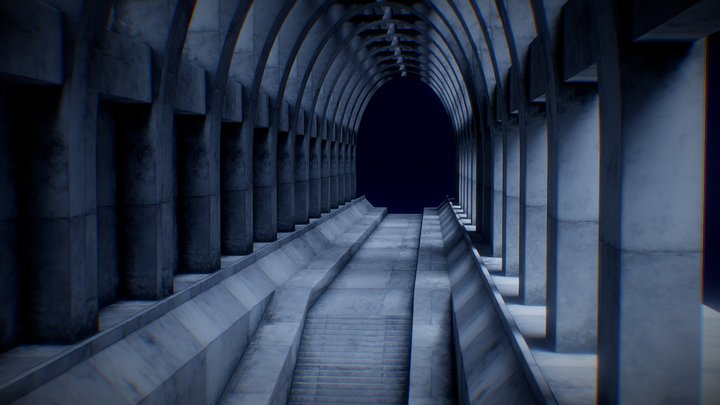 Urban Interior Moody VR room [Baked] – Modello 3D gratuito STL