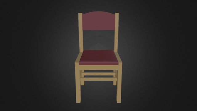 Lowpoly - Chair 3D Model