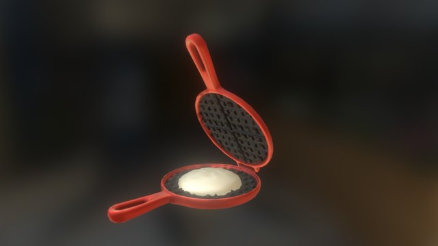 Animated Waffle Iron – Free 3D Model STL