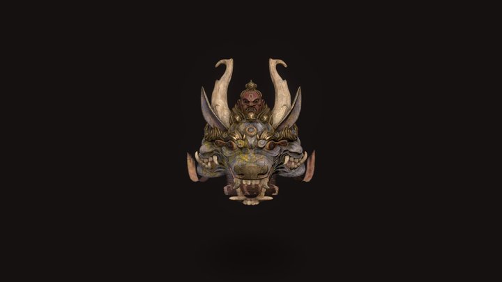 Yamantaka Worn 3D Model