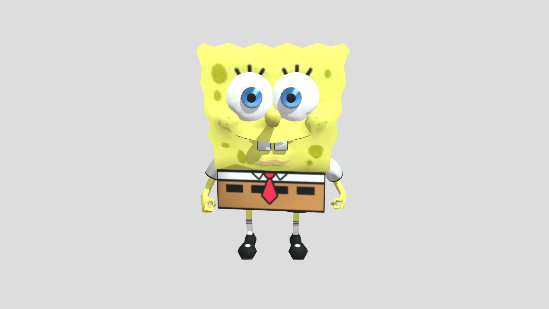 spongebob Download Free 3D model by Kyle.withem [487a870] Sketchfab
