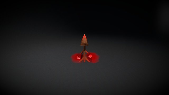The Wooden Horse (low poly) 3D Model