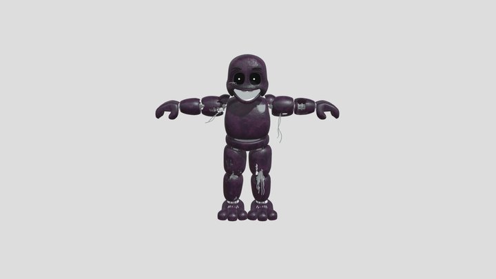 Fnaf-2-shadow Freddy - 3D model by Joebot The Robot