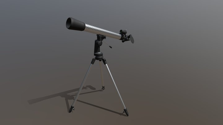 Telescope (XYZ) 3D Model