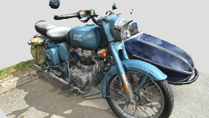 Royal Enfield 3D Model