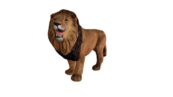 Lion 3D Model