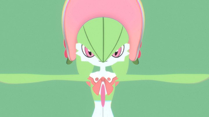 Shiny Mega Gardevoir - 3D model by xdcaiooo (@xdcaiooo) [091a7a2]