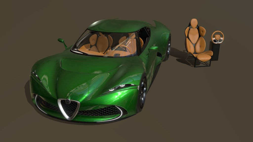 Alfa 6C Concept by MAX HORDIN