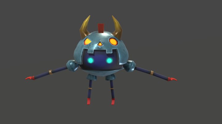 Dungeon Creature 3D Model