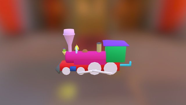 Tren 3D Model
