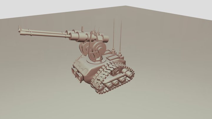Cannon 3D Model