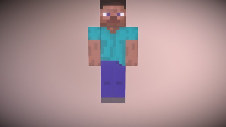 Steve - Minecraft 3D Model
