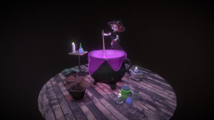 Brewing Trouble 3D Model