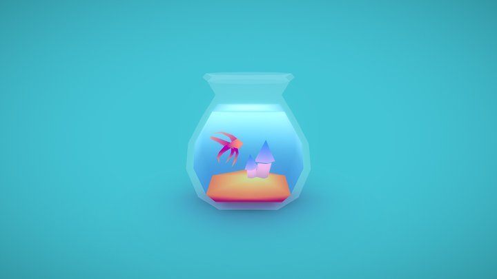 Fish Bowl - Household Props Challenge – Free 3D Model STL