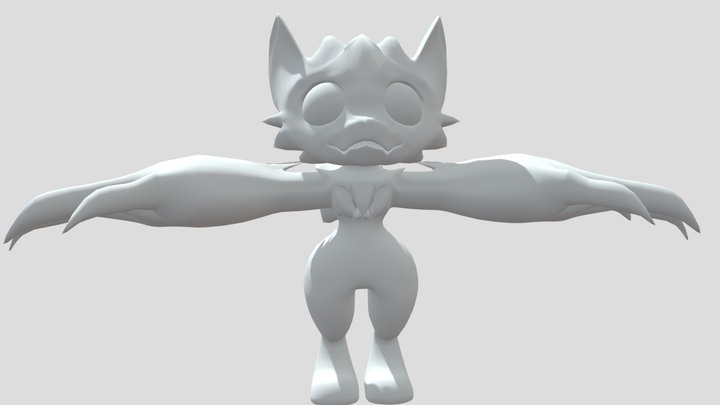 Vincent 1rst 3D Test Model 3D Model