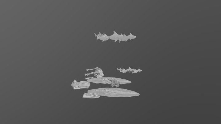 deep sea 3D Model