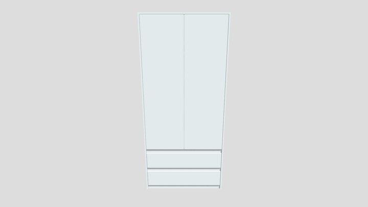 Шкаф_3 3D Model