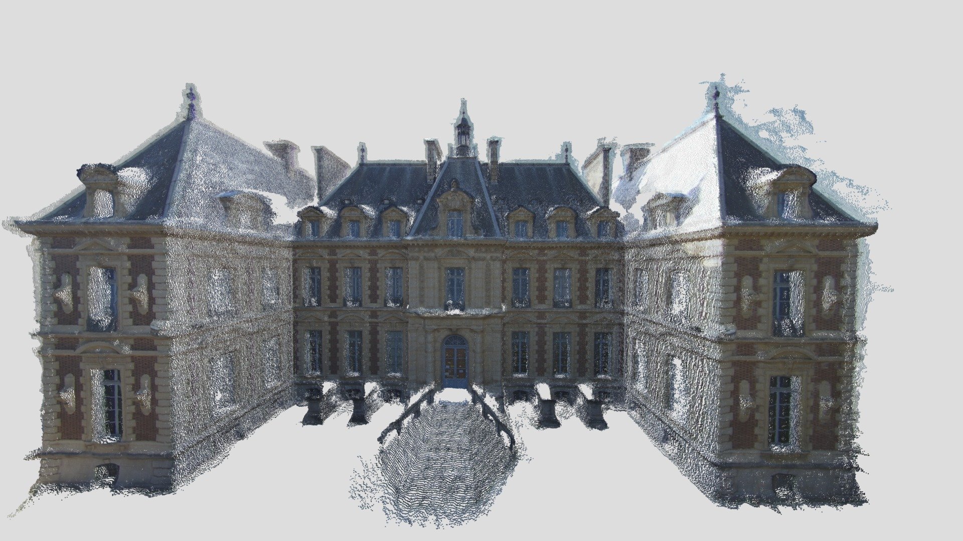 scene sample with openMVS