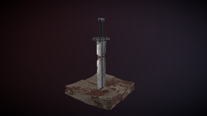 HOLY SWORD 3D Model