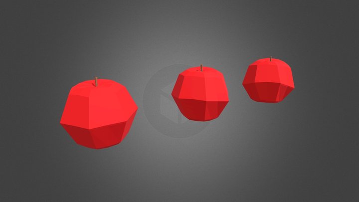 Apple 3D Model