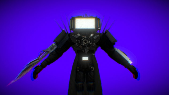 Titan TVMan – Modello 3D gratuito STL