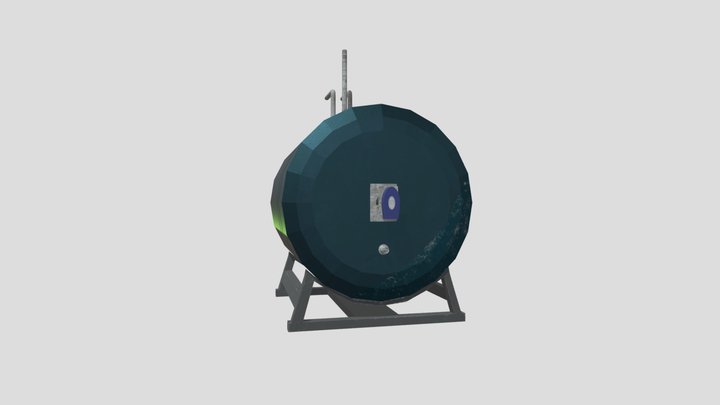 Hospital boiler 3D Model