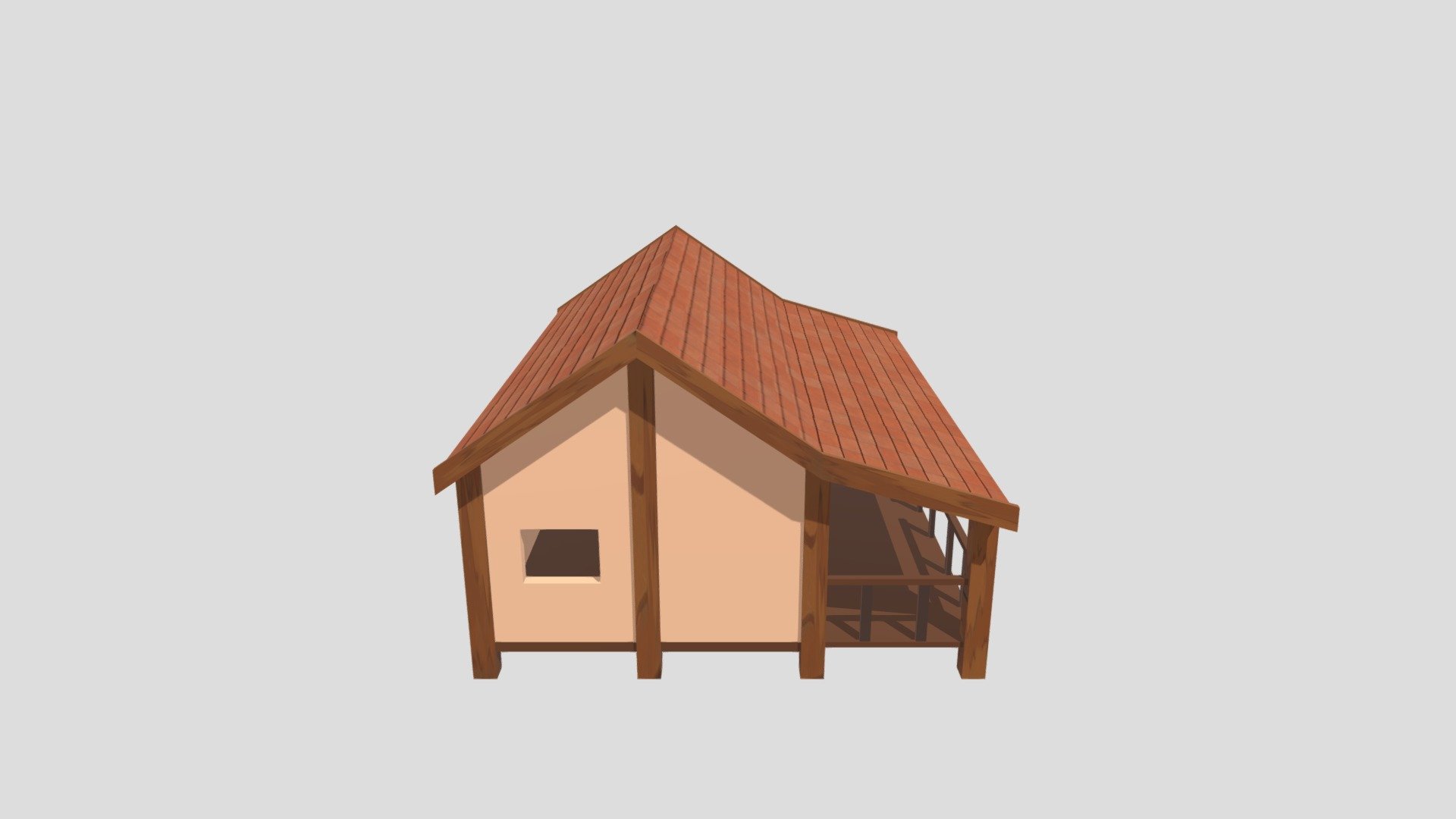 Cabin — Sketchfab embed 3D viewer