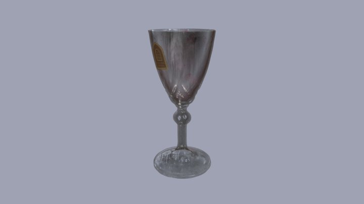 Wine Glass 3D Model
