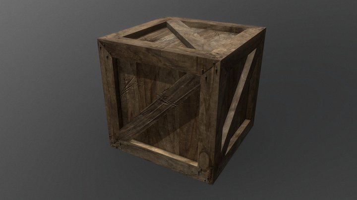Crate #1 - Alvaro 3D Model