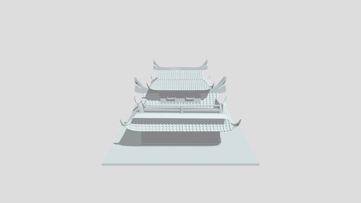 Shrine 1 3D Model