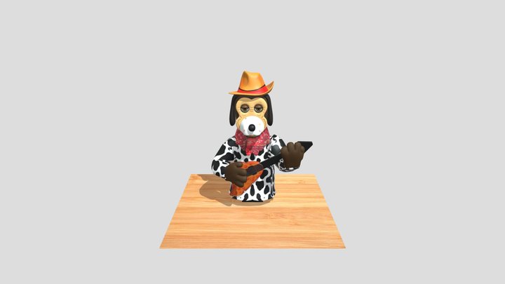 Jasper 1982 chuck e cheese 3D Model