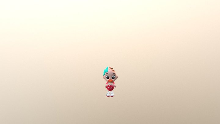 Lulu Talking Lola 3D Model