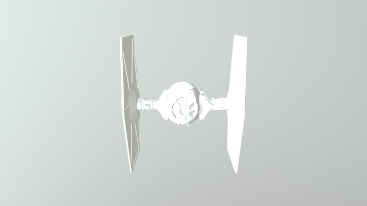 Tie-Fighter 3D Model