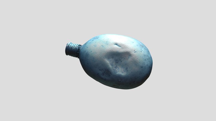 Фляга солдатская. СССР 3D Model