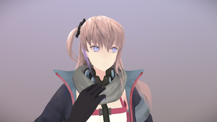 Girls Frontline: ST-AR15 3D Model