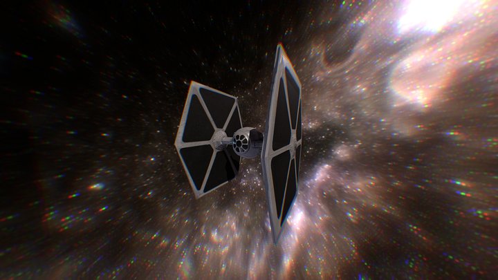 David Diaz Tie Fighter 3D Model