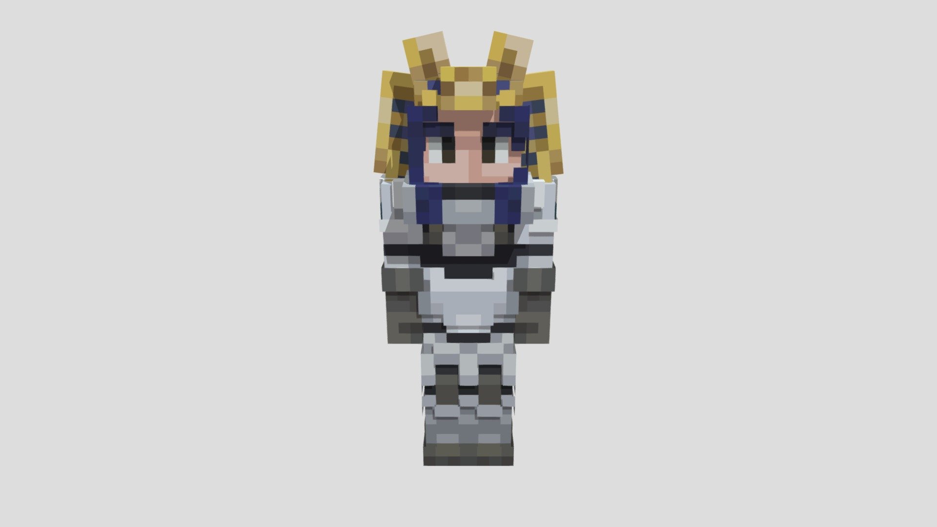 Kokuto Yoru (One Piece) - Minecraft - 3D model by Watchers Of Fate  [2a6debe] - Sketchfab