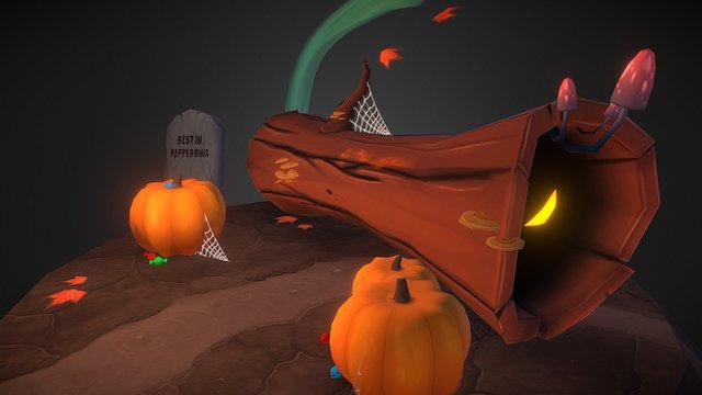 Haunted Trunk 3D Model