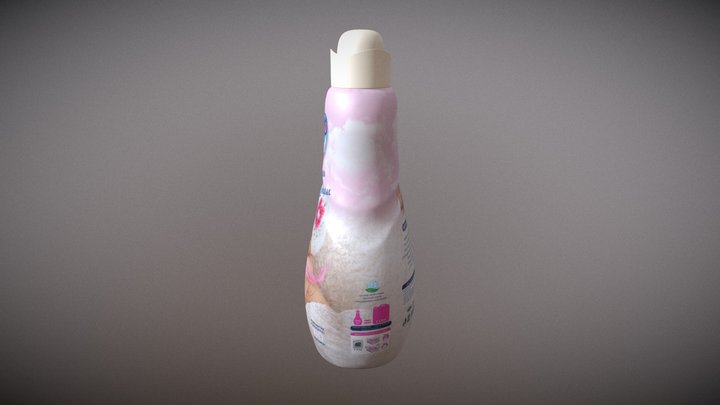 3D Bottle 3D Model