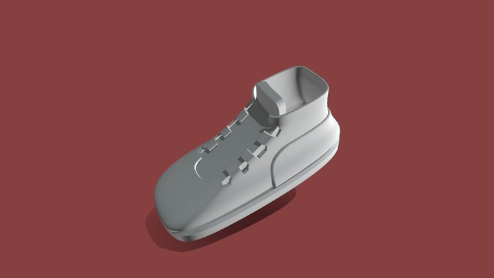 Walking Shoes 3D Model