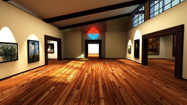 VR Gallery 3D Model