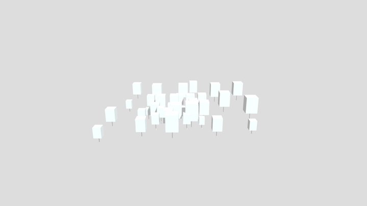 BOX TREE001 3D Model