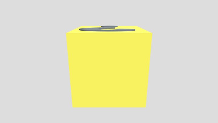 Lucky block 3D Model