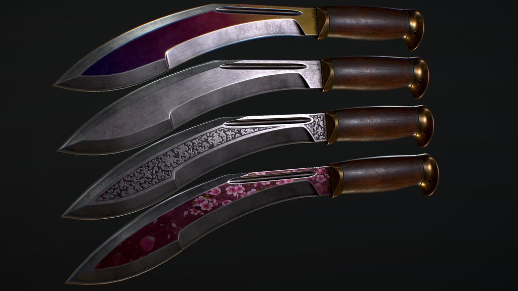 Kukri + Skins
